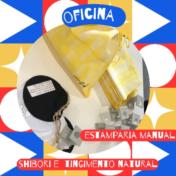 Estamparia  shibori e tingimento